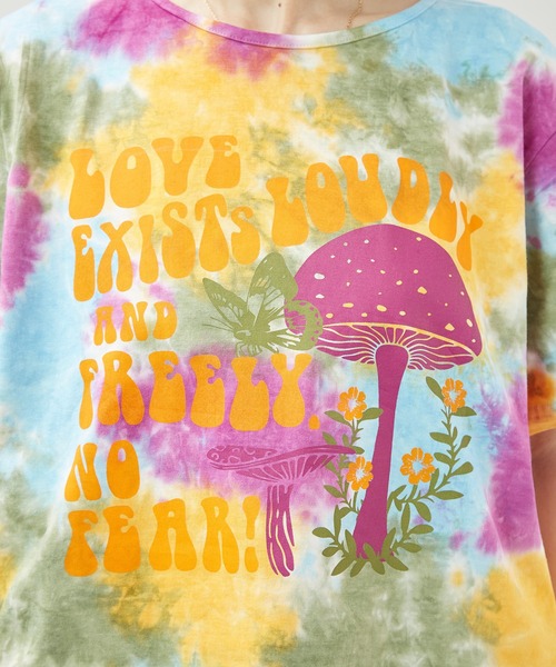 チャイハネ（チャイハネ）の「【チャイハネ】ヒピタイTシャツ（Tシャツ/カットソー・レディース・ブルー/ベージュ/オレンジ・FREE）」の14枚目の写真