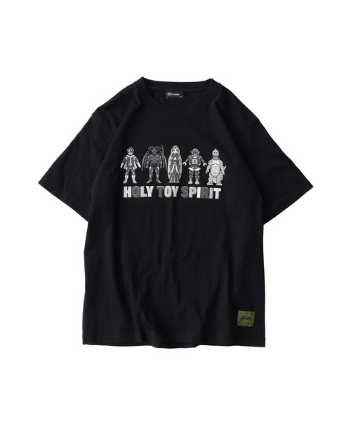 Subciety(サブサエティ)の「Holy toy spirit tee(Tシャツ/カットソー・メンズ・ブラック×ブラック/ブラック/ホワイト×ブラック/ホワイト・SMALL/MEDIUM/LARGE/X-LARGE/XX-LARGE)」の8枚目の写真