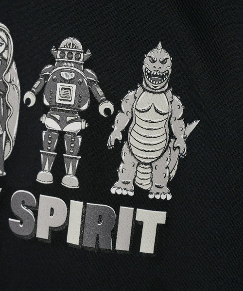 Subciety(サブサエティ)の「Holy toy spirit tee(Tシャツ/カットソー・メンズ・ブラック×ブラック/ブラック/ホワイト×ブラック/ホワイト・SMALL/MEDIUM/LARGE/X-LARGE/XX-LARGE)」の18枚目の写真