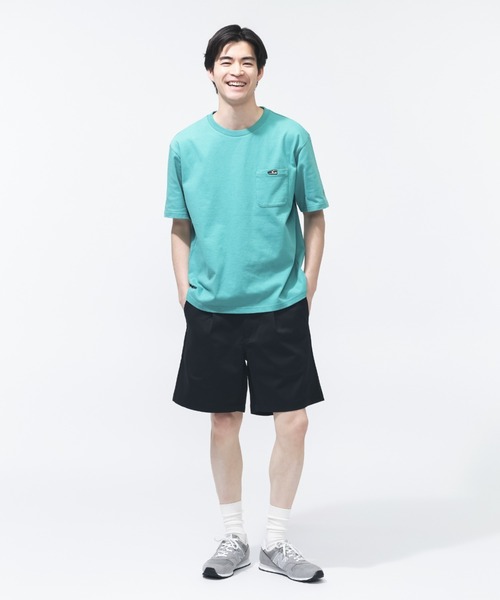 NEW BALANCE(ニューバランス)の「【別注】ニューバランス New Balance チノスタイルショーツ 限定コラボ(チノパンツ・メンズ・オリーブ/ブラック/ベージュ・S/M/L/LL)」の5枚目の写真