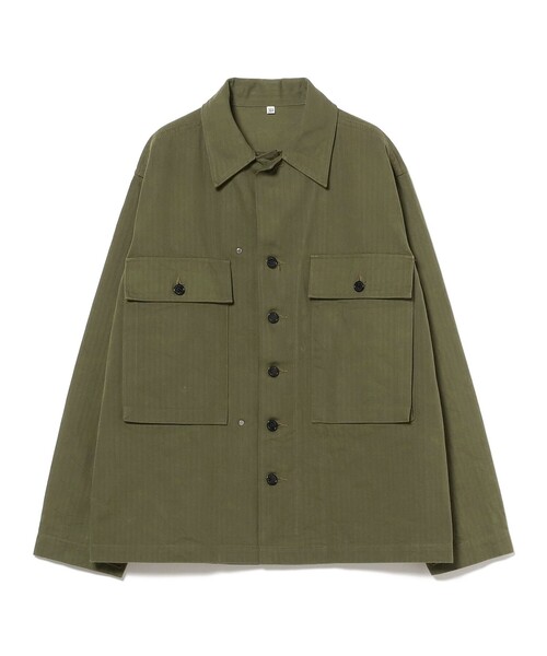 Buzz Rickson's（バズリクソンズ）の「BUZZ RICKSON'S / HERRINGBONE TWILL SPECIAL（ミリタリージャケット・レディース・オリーブ・36）」の2枚目の写真