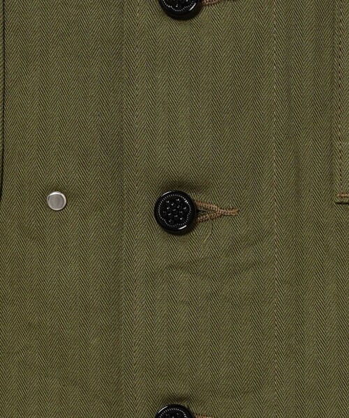 Buzz Rickson's（バズリクソンズ）の「BUZZ RICKSON'S / HERRINGBONE TWILL SPECIAL（ミリタリージャケット・レディース・オリーブ・36）」の4枚目の写真