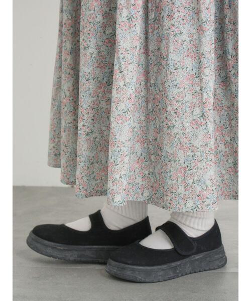 Samansa Mos2（サマンサ モスモス）の「キャンバスストラップスニーカー（スニーカー・レディース・ブラック/ベージュ・L/M）」の8枚目の写真