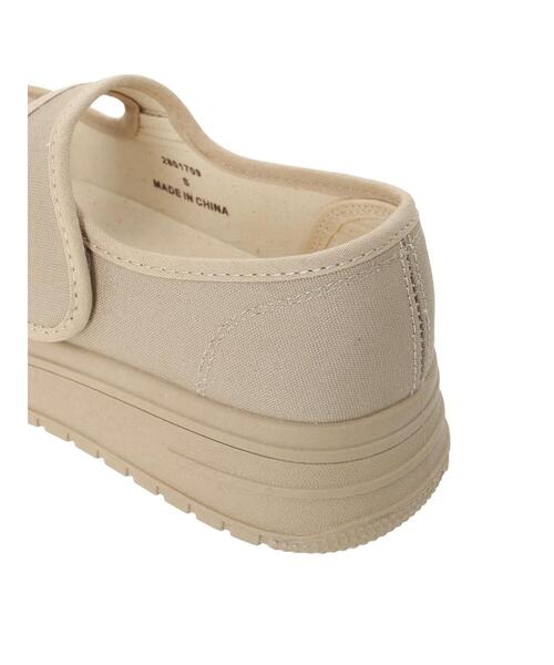 Samansa Mos2（サマンサ モスモス）の「キャンバスストラップスニーカー（スニーカー・レディース・ブラック/ベージュ・L/M）」の17枚目の写真