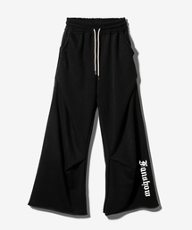 FANSHOW（ファンショー）の「ANCIENT GEOMETRY FLARE SWEAT PANTS - BLACK（スウェットパンツ）」
