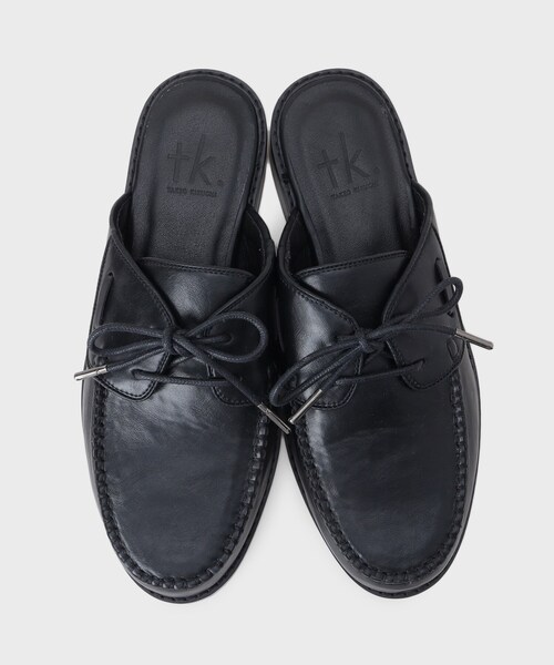 tk.TAKEO KIKUCHI（ティーケータケオキクチ）の「デッキミュール（サンダル・メンズ・ブラック・75/65）」の5枚目の写真