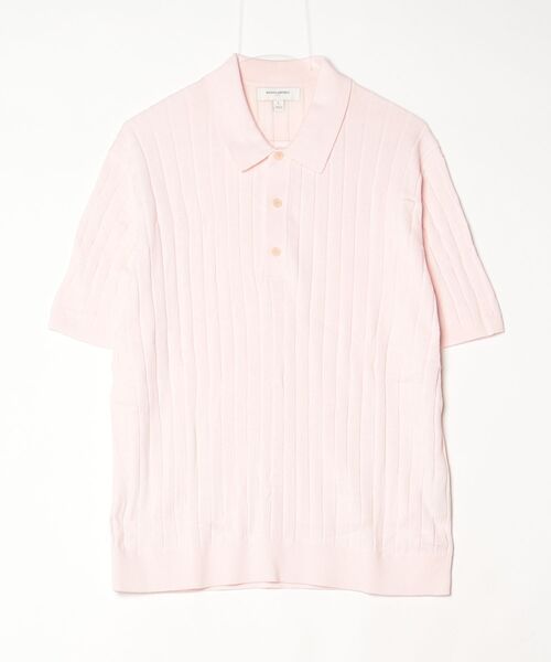 BANANA REPUBLIC FACTORY STORE(バナナリパブリック ファクトリーストア)の「BANANA REPUBLIC FACTORY STORE ワイドリブ セーター ポロシャツ(ニット/セーター・メンズ・ベージュ系その他/ピンク/ホワイト/ベージュ/ネイビー/ライトブルー・S/M/L/XL)」の12枚目の写真