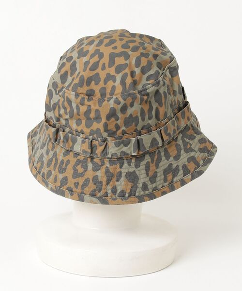 MAGIC NUMBER(マジック ナンバー)の「【MAGIC NUMBER】COTTON RIP LEOPARD JUNGLE HAT(ハット・メンズ・ブラウン/ブラック・FREE)」の7枚目の写真
