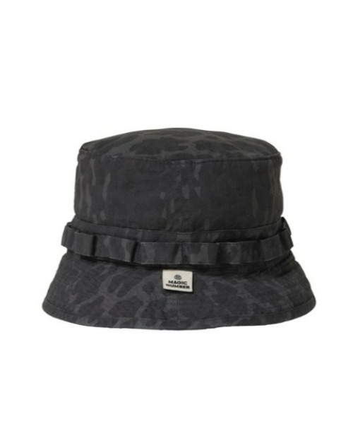 MAGIC NUMBER(マジック ナンバー)の「【MAGIC NUMBER】COTTON RIP LEOPARD JUNGLE HAT(ハット・メンズ・ブラウン/ブラック・FREE)」の1枚目の写真