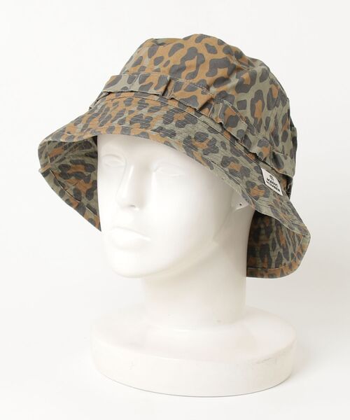MAGIC NUMBER(マジック ナンバー)の「【MAGIC NUMBER】COTTON RIP LEOPARD JUNGLE HAT(ハット・メンズ・ブラウン/ブラック・FREE)」の6枚目の写真