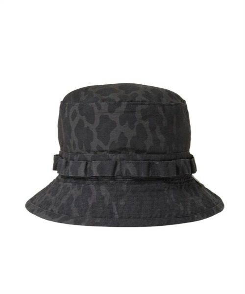 MAGIC NUMBER(マジック ナンバー)の「【MAGIC NUMBER】COTTON RIP LEOPARD JUNGLE HAT(ハット・メンズ・ブラウン/ブラック・FREE)」の3枚目の写真