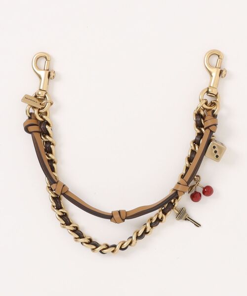 COACH(コーチ)の「スワッグ バッグ チャーム(キーホルダー・レディース・ブラウン系その他・ONE)」の1枚目の写真