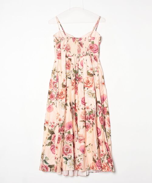 Guess（ゲス）の「BRIA Linen Dress ワンピース マキシ丈 花柄（ワンピース・レディース・ベージュ・LARGE/MEDIUM/SMALL/X-SMALL）」の7枚目の写真