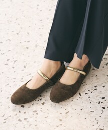 MOHI | 【別注】＜MOHI...＞メタルバーベルト フラットシューズ(パンプス)