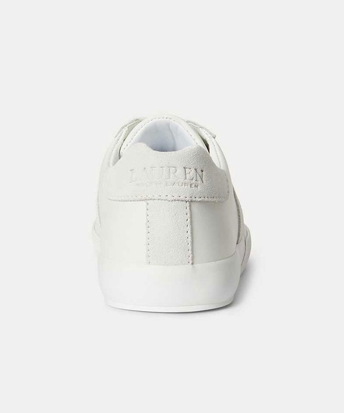 LAUREN RALPH LAUREN(ローレン ラルフ ローレン)の「ローレン ラルフ ローレン BRAYLEE ブレイリー スニーカー(スニーカー・レディース・ホワイト・75/70/65/60/55)」の4枚目の写真