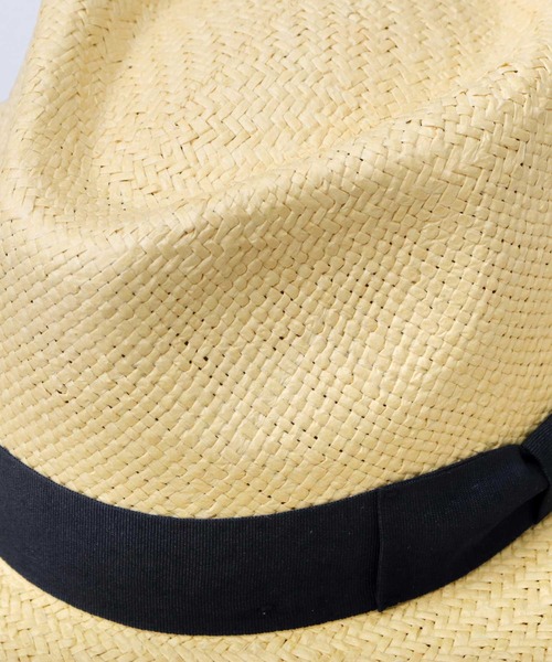 ReqHatter（レックハッター）の「フラット ロングブリム ペーパー 中折れハット つば広ハット（ハット・メンズ・ブラック/キャメル/ベージュ・FREE）」の12枚目の写真