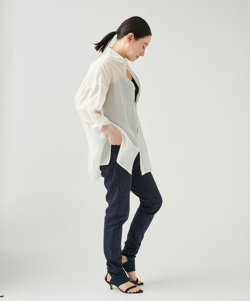 VERMEIL par iena（ヴェルメイユパーイエナ）の「Danceパンツ（その他パンツ・レディース・ネイビー/ブラック・38/36）」の20枚目の写真