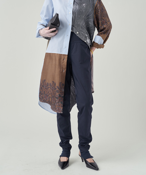 VERMEIL par iena（ヴェルメイユパーイエナ）の「Danceパンツ（その他パンツ・レディース・ネイビー/ブラック・38/36）」の17枚目の写真