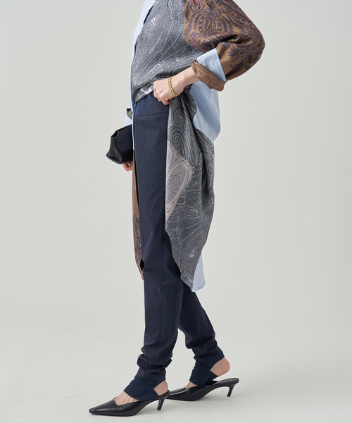 VERMEIL par iena（ヴェルメイユパーイエナ）の「Danceパンツ（その他パンツ・レディース・ネイビー/ブラック・38/36）」の16枚目の写真