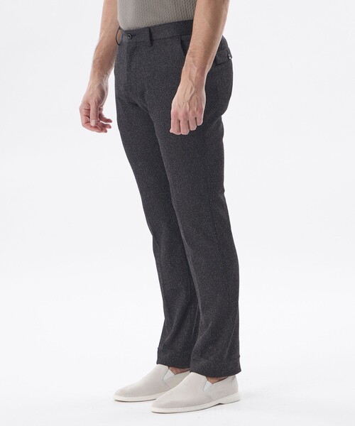 EPOCA UOMO(エポカウォモ)の「【セットアップ対応】ラッセルジャージーパンツ(その他パンツ・メンズ・ライトグレー/チャコールグレー・48/46)」の6枚目の写真