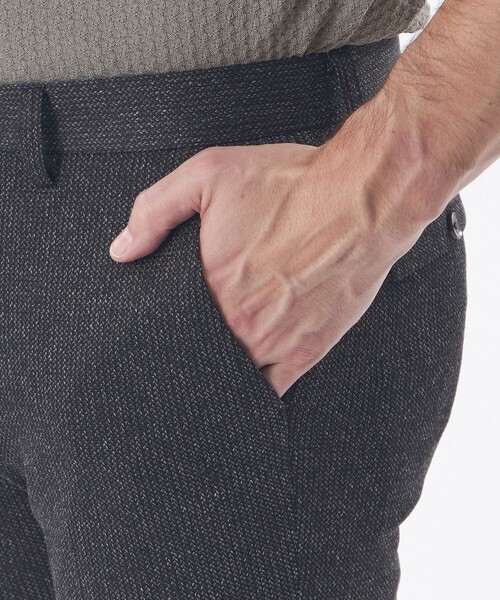 EPOCA UOMO(エポカウォモ)の「【セットアップ対応】ラッセルジャージーパンツ(その他パンツ・メンズ・ライトグレー/チャコールグレー・48/46)」の8枚目の写真