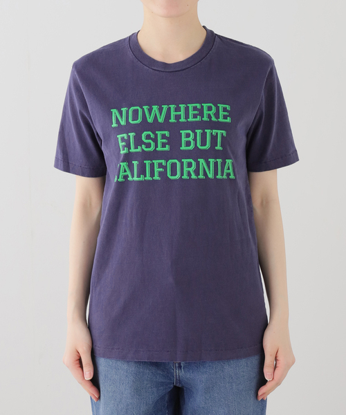 MIXTA（ミクスタ）の「MIXTA/ミクスタ NOWHERE TEE MXT1010089（Tシャツ/カットソー・レディース・キャメル/ネイビー・FREE）」の2枚目の写真