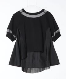 Risley（リズレー）の「Risley/リズレー/バックプリーツカットソー（Tシャツ/カットソー）」