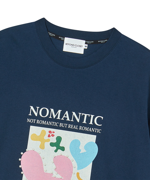 Beyond Closet(-)の「ノーマンティックコンテンポラリーアートグラフィック半袖Tシャツネイビー(Tシャツ/カットソー・メンズ・その他・SMALL/MEDIUM)」の4枚目の写真