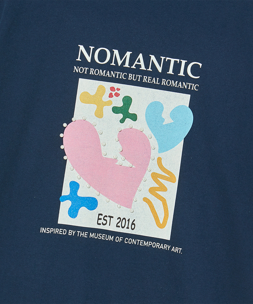 Beyond Closet(-)の「ノーマンティックコンテンポラリーアートグラフィック半袖Tシャツネイビー(Tシャツ/カットソー・メンズ・その他・SMALL/MEDIUM)」の5枚目の写真