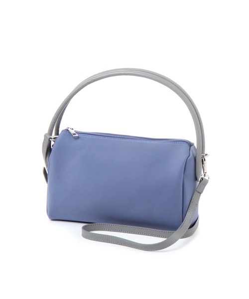 LAKOLE（ラコレ）の「ネオプレンコンビ2WAYショルダーバッグ / 656437（ショルダーバッグ・レディース・ライトブルー/ブラック/オフホワイト・FREE）」の3枚目の写真