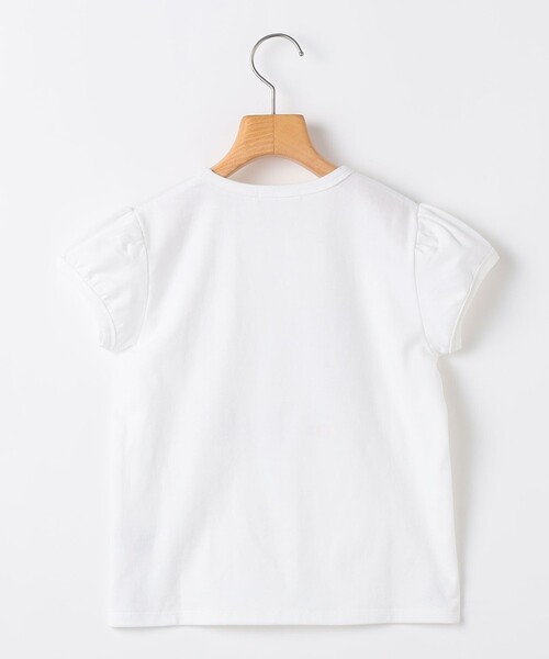 SHIPS(シップス)の「SHIPS KIDS:80~90cm / サマー モチーフ 半袖 Tシャツ(Tシャツ/カットソー・キッズ・ピンク/アイボリー/オフホワイト・90/80)」の4枚目の写真
