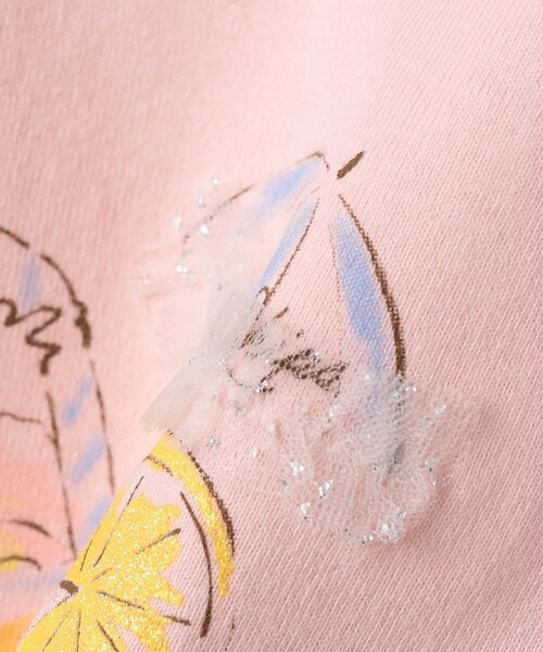 SHIPS(シップス)の「SHIPS KIDS:80~90cm / サマー モチーフ 半袖 Tシャツ(Tシャツ/カットソー・キッズ・ピンク/アイボリー/オフホワイト・90/80)」の13枚目の写真
