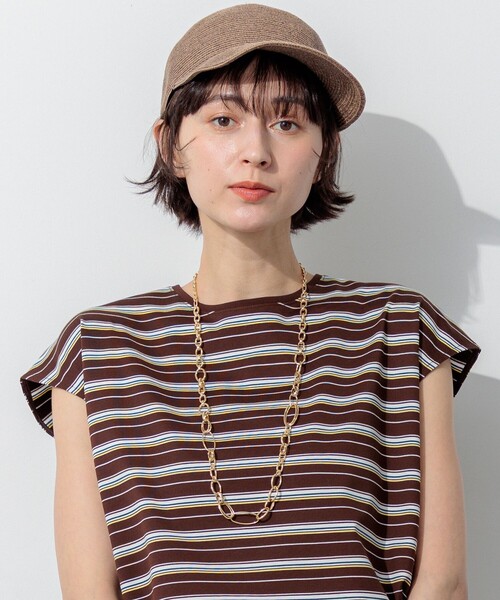 ミックスリング チェーン ネックレス（ネックレス）｜23区（ニジュウ