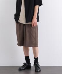 セール】ドライウーステッドワイドショートスラックス（その他パンツ