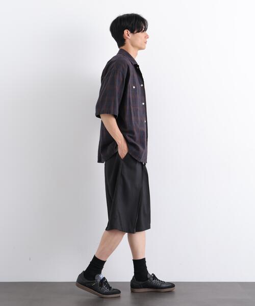Dickies(ディッキーズ)の「Dickies/別注 Wide Tuck Short Pants(その他パンツ・メンズ・ブラック/ブラウン/アイボリー・S/L/M)」の9枚目の写真
