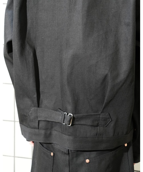 PENNEYS（ぺニーズ）の「PENNY’S FOREMOST ぺニーズフォアモスト / WWⅡT-BACK JACKET（デニムジャケット・メンズ・ブラック・40/44/42）」の19枚目の写真