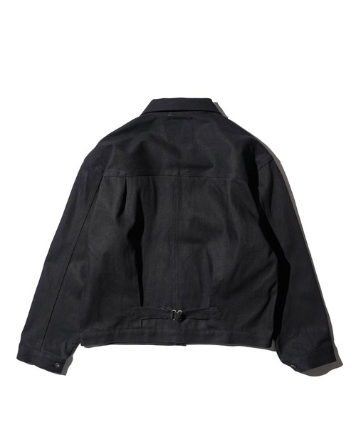 PENNEYS（ぺニーズ）の「PENNY’S FOREMOST ぺニーズフォアモスト / WWⅡT-BACK JACKET（デニムジャケット・メンズ・ブラック・40/44/42）」の2枚目の写真
