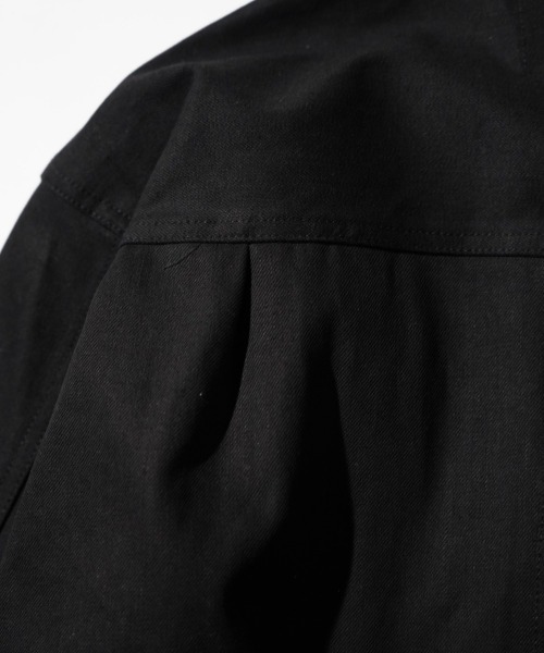 PENNEYS（ぺニーズ）の「PENNY’S FOREMOST ぺニーズフォアモスト / WWⅡT-BACK JACKET（デニムジャケット・メンズ・ブラック・40/44/42）」の10枚目の写真