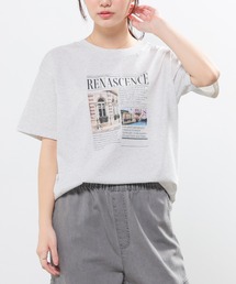【ハニさら・接触冷感・UVカット】フォトプリントTシャツ