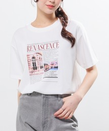 【ハニさら・接触冷感・UVカット】フォトプリントTシャツ