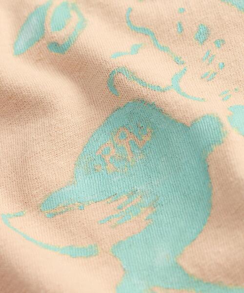 RRL(ダブル アール エル)の「コットンヘンプ グラフィック Tシャツ(Tシャツ/カットソー・メンズ・ピンク・L/M/S/XL/XS/XXL)」の5枚目の写真