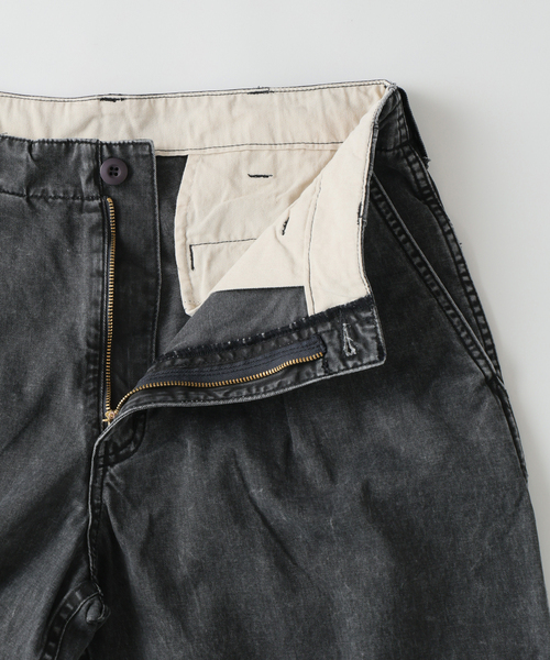 JOURNAL STANDARD relume（ジャーナルスタンダード　レリューム）の「ワイドカット フェード チノパンツ（チノパンツ・メンズ・カーキ/ライトグレー/ブラックミックス/コバルトブルー・SMALL/MEDIUM/LARGE）」の7枚目の写真