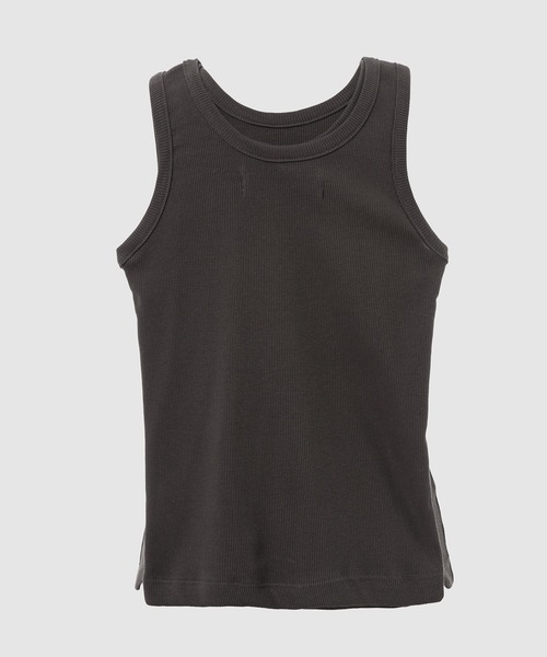 YOHEI OHNO(ヨウヘイオオノ)の「Double Sided Tank Top(タンクトップ・レディース・チャコール/ホワイト・36)」の3枚目の写真