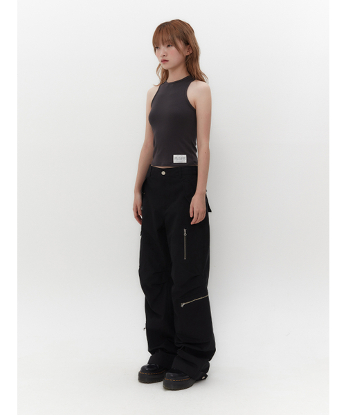 TUOMIO（トゥオミオ）の「TM ESSENTIAL TANK [CHARCOAL]（Tシャツ/カットソー・レディース・その他・1/2）」の3枚目の写真