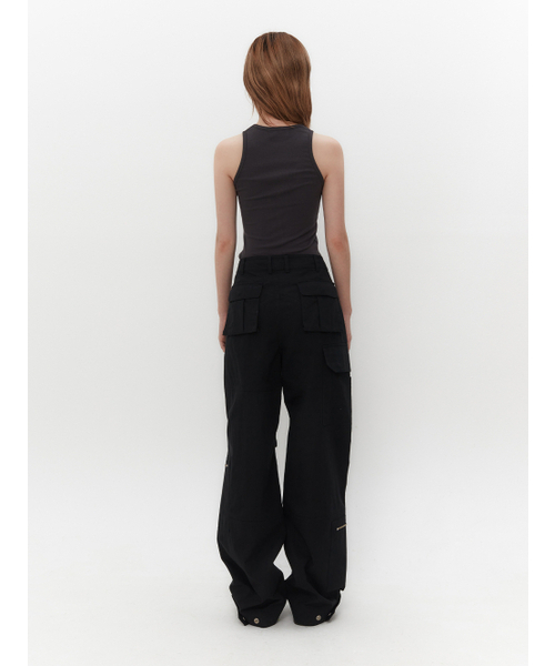 TUOMIO（トゥオミオ）の「TM ESSENTIAL TANK [CHARCOAL]（Tシャツ/カットソー・レディース・その他・1/2）」の4枚目の写真