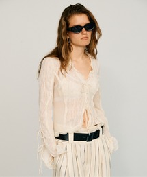 PRANK PROJECT | 【2026Summer Pre-Order】シアードットスリムシャツ / Sheer Dot Slim Shirt(シャツ/ブラウス)