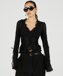 PRANK PROJECT | 【2026Summer Pre-Order】シアードットスリムシャツ / Sheer Dot Slim Shirt(シャツ/ブラウス)