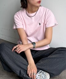 U.S. POLO ASSN.（ユーエスポロアッスン）の「【U.S. POLO ASSN.】クロップドT（Tシャツ/カットソー）」