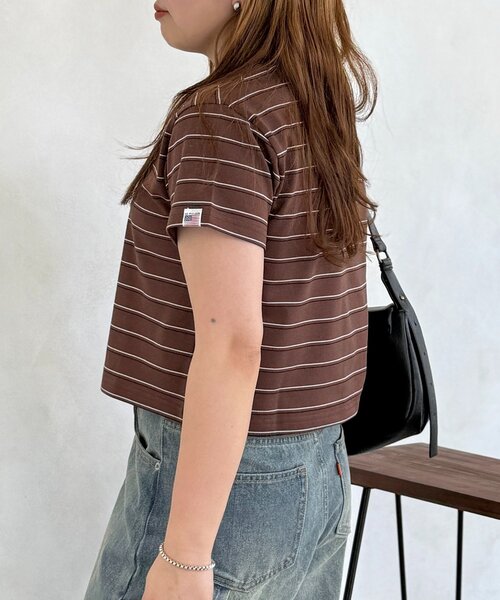 U.S. POLO ASSN.(ユーエスポロアッスン)の「【U.S. POLO ASSN.】クロップドT(Tシャツ/カットソー・レディース・ピンク/ホワイト/ブラック系その他/チャコールグレー/グレー/インディゴブルー/ブルー系その他/ネイビー/ブラック/ブラウン系その他・FREE)」の20枚目の写真