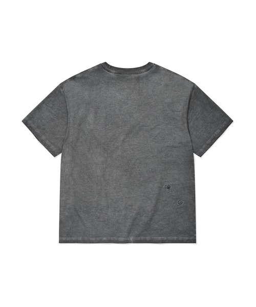 Wacky WiLLy(ワッキーウィリー)の「WOMEN'S DYING GRAPHIC SHORT SLEEVE T-SHIRT(Tシャツ/カットソー・レディース・スカイブルー/チャコールグレー・FREE)」の13枚目の写真